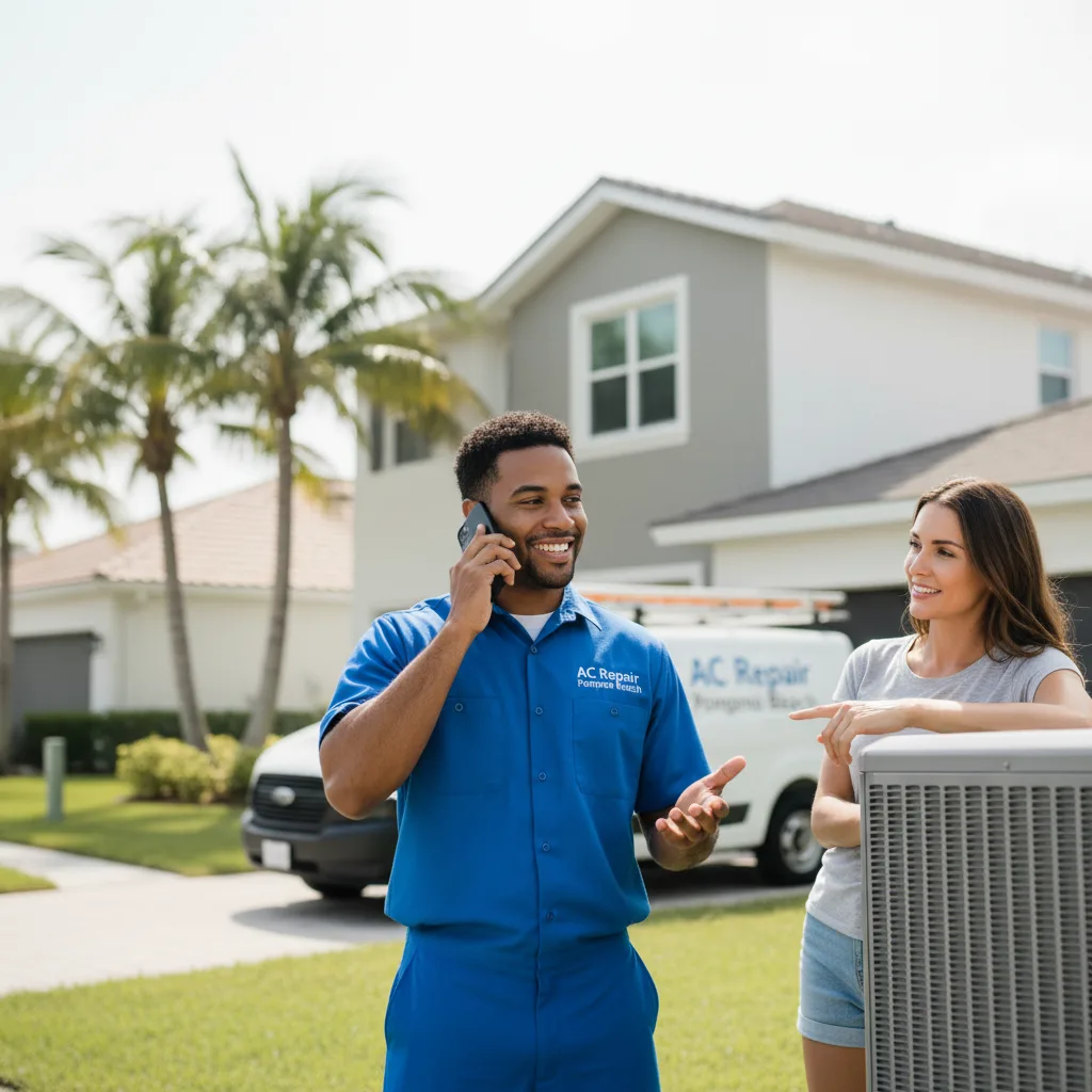 AC Repair Pompano Beach customer support in Perkasie